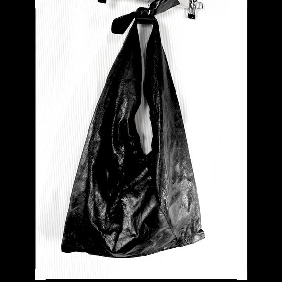 Sabina Handbags - Genuine Leather Bindle Hobo Bag